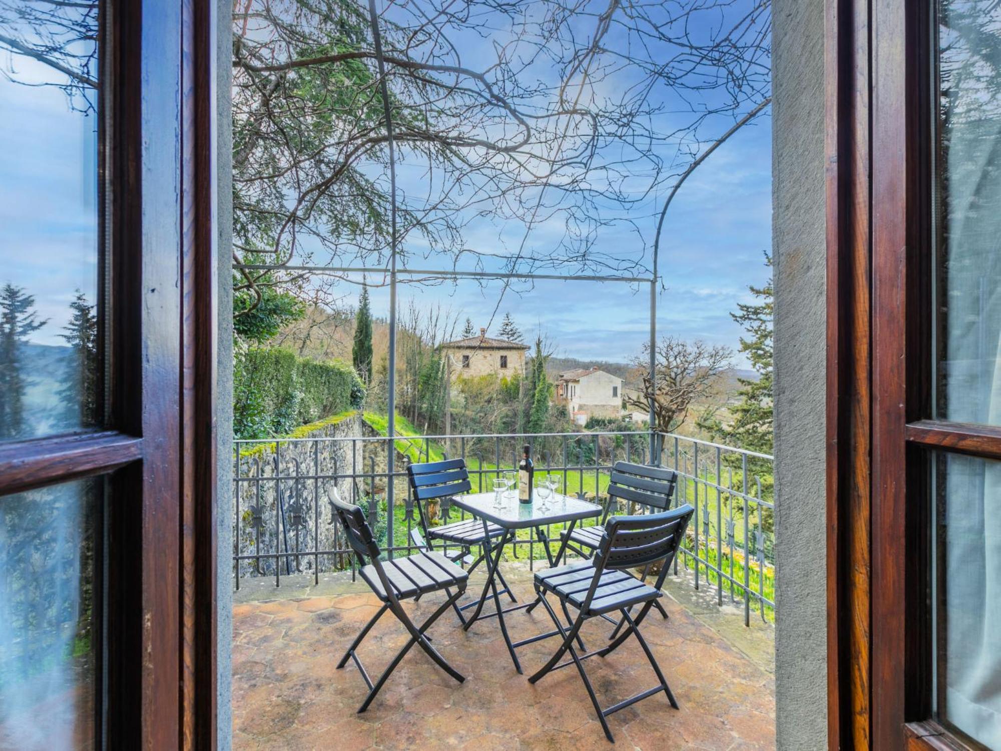 Holiday Home La Terrazza By Interhome Radda in Chianti Buitenkant foto